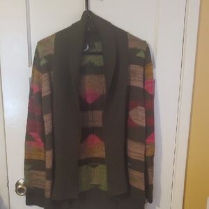 O'Neill Multicolor Geometric Cardigan